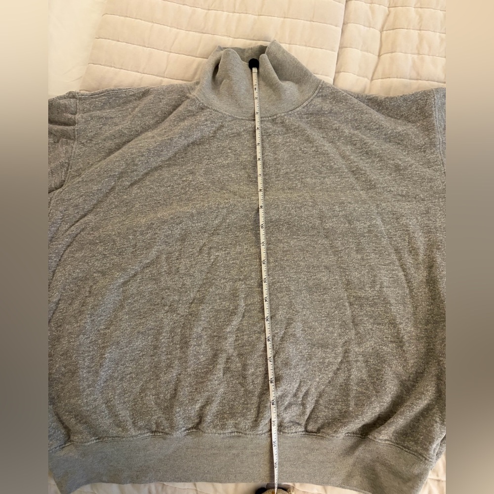 Buck Mason VINTAGE INTERLOOP MOCKNECK
HEATHER GREY XL, Great condition - Picture 7 of 8